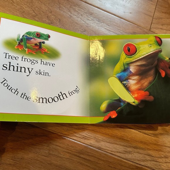 TWO Touch & Feel Books One Sneaky Sheep Janet Samuel & In The Jungle Board Books - Picture 4 of 5